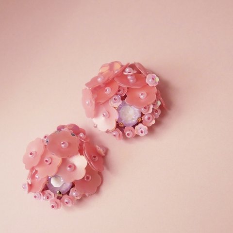 【ピアス・イヤリング】SAKURA MOKO 桜 桜アクセサリー ピンク 個性派 春