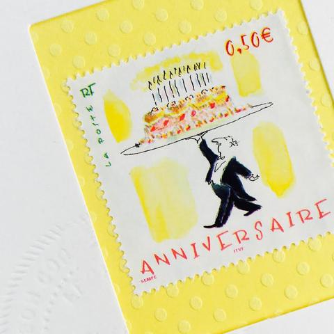 ちいさなartmuseum　france　stamp　 