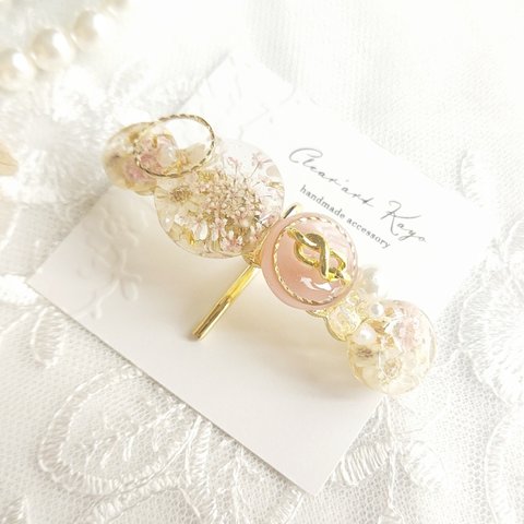 new*ᵕ̈ᰔᩚ   Flower＆Infinity ポニーフック flamingo