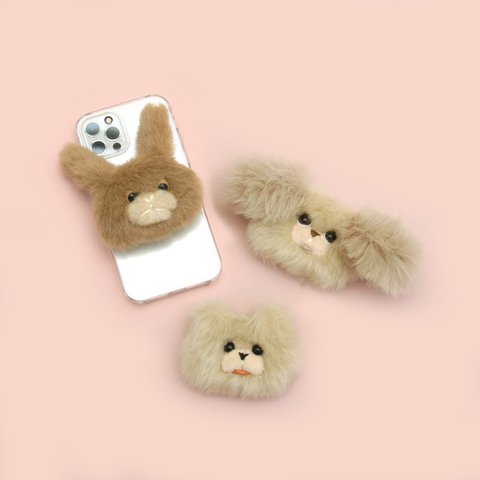 KEDAMONO けだものちゃんスマホグリップ