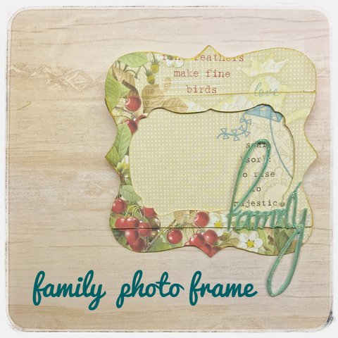 family  photo frame