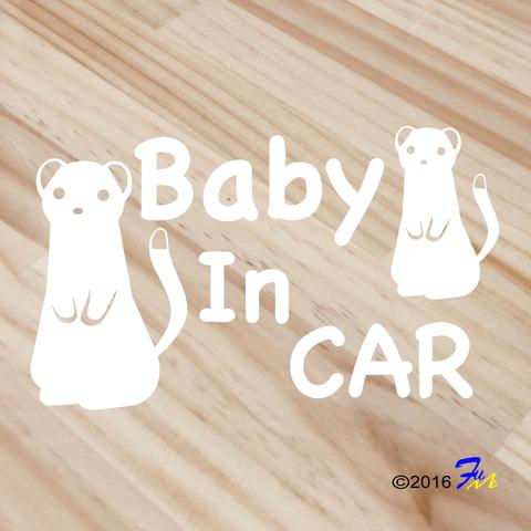 Baby In CAR⑮ ステッカー