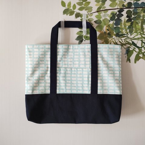 レッスンバッグ＜ミント＞_#454_totebag_mint