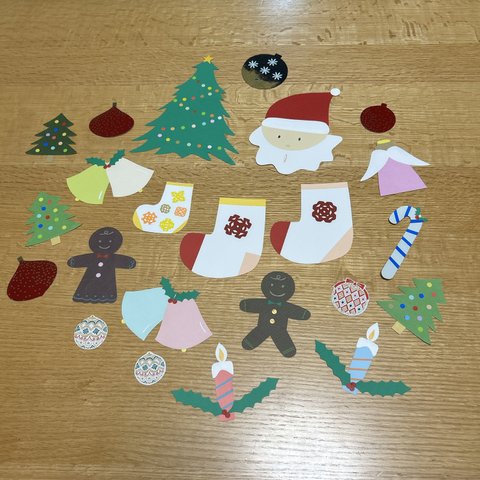 壁面飾りクリスマス