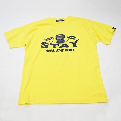 ネバートラスト STAY RUDE , STAY REBEL T-SHIRT