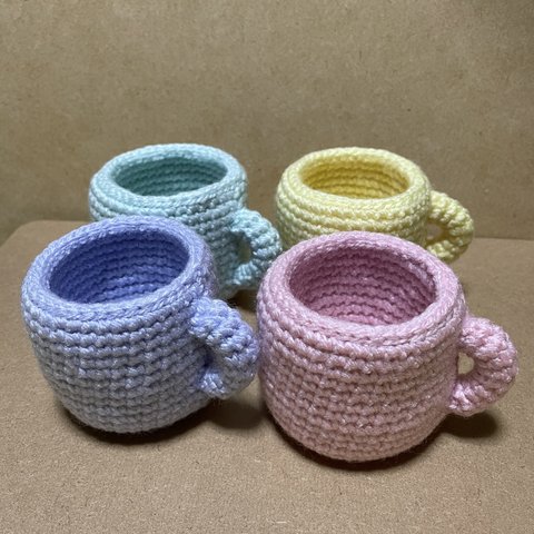 ままごと🧶あみぐるみ☆マグカップ