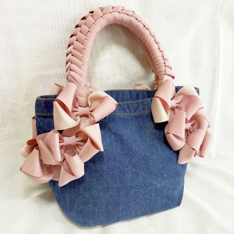 【送料込み】maikobag♡大人のリボンバッグ