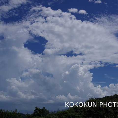 雲のある風景4「ポストカード５枚セット」