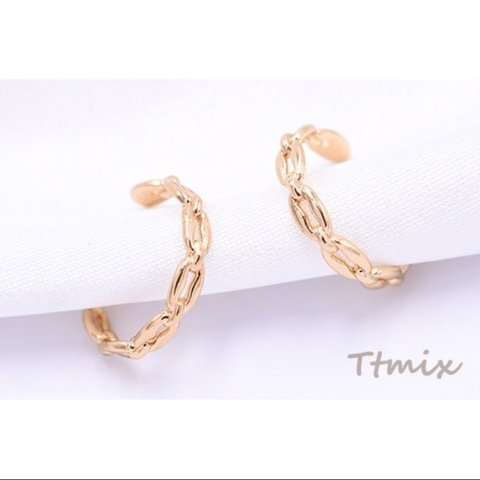 chain ear cuff (片耳用)