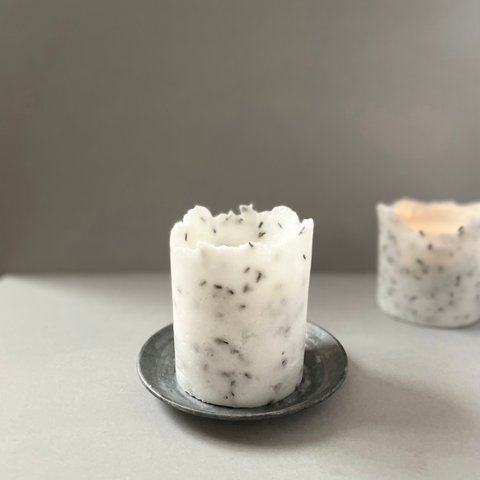 Herb candle -fragrance-