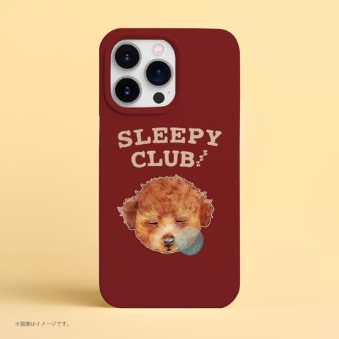 「SLEEPY CLUB_プードル」Originalスマホケース