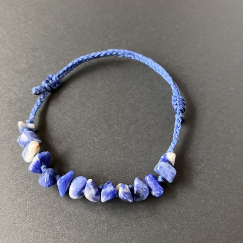 Stone Bracelet – Sodalite ソーダライト –