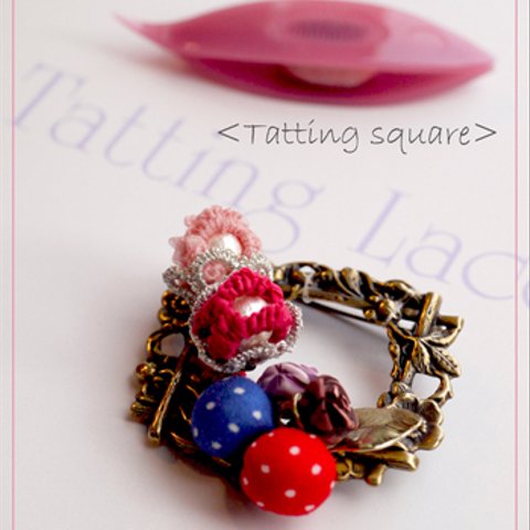 <Tatting square> Dec 2015