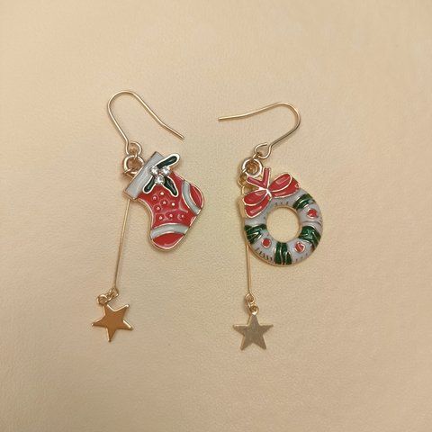 【クリスマス】ピアス