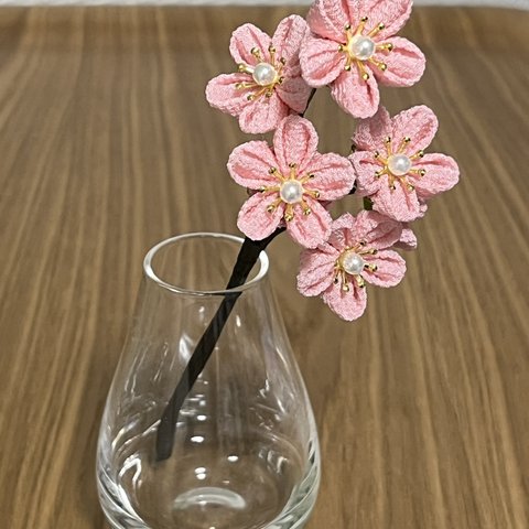 桜の花【つまみ細工】