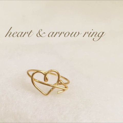 ハート&アローring( ¨̮ )✧‧˚