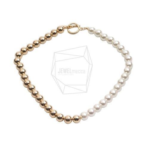 CHN-087-G【1個入り】ネックレスボールチェーン,ball chain necklace