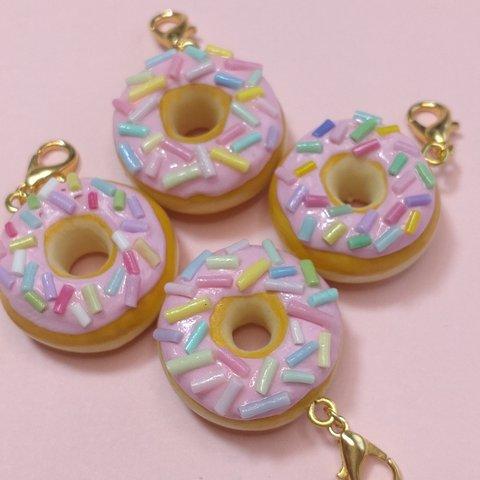 【Sale】イチゴチョコドーナツ　全長約4cm