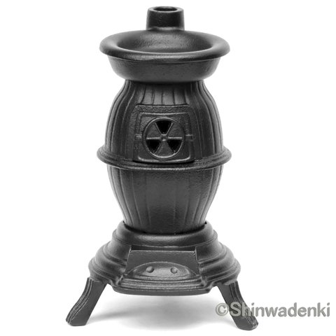 南部鉄器 香炉 茶香炉 だるまストーブ型 アロマポット オイルポット ストーブ 日本製