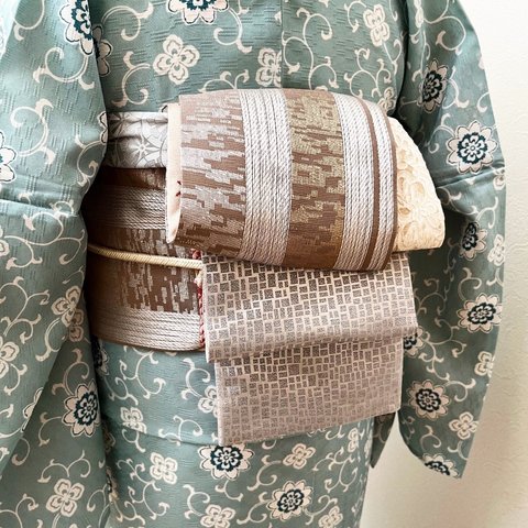 新作】ハンドメイド パッチワーク半幅帯 若々しい 20 新作】ハンドメイド パッチワーク半幅帯 若々しい 20