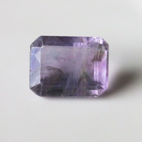 天然石＊パープルフローライト　オクタゴン　ルース　36 ct　