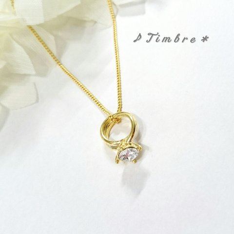Simple Ring＊ネックレス