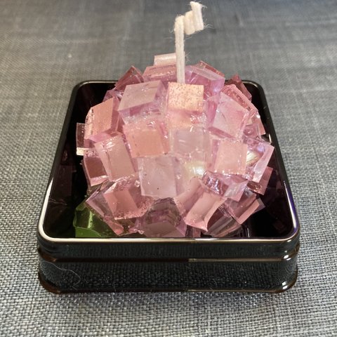 生菓子キャンドル(紫陽花)