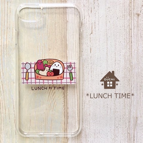 *名入れ無料* ランチタイムのiPhoneスマホケース