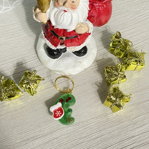 🎄.*クリスマスアクセサリー  ペット用チャーム Ｅ