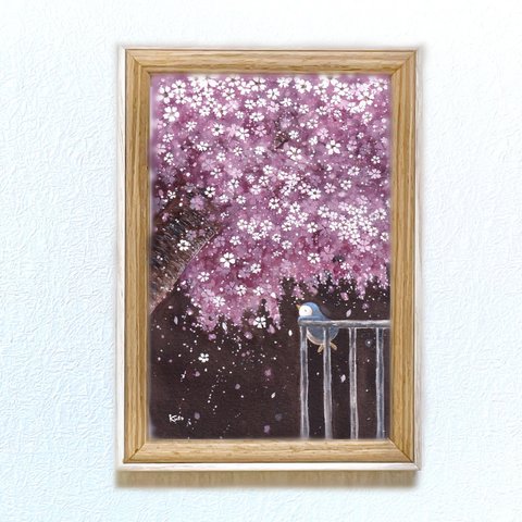 【受注制作】春の動物園【桜とペンギン】