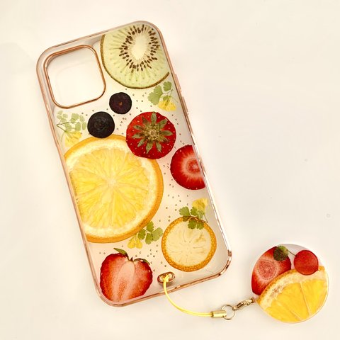 フルーツカクテル🍊押しフルーツのiPhoneケース