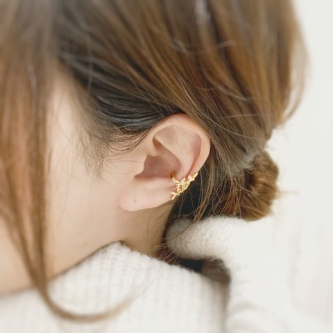 【JORIE】LEAF Ear cuff