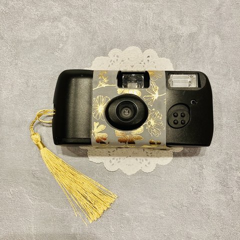 タッセルチャーム　5個セット　ゴールド　写ルンですカバー　アクセサリー