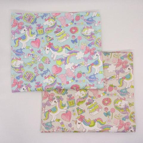 💗ゆめかわランチョンマット（40×45㎝）💙2枚セット