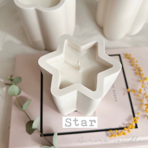 Flowerpot candle🪴 〜Garden〜「Star」