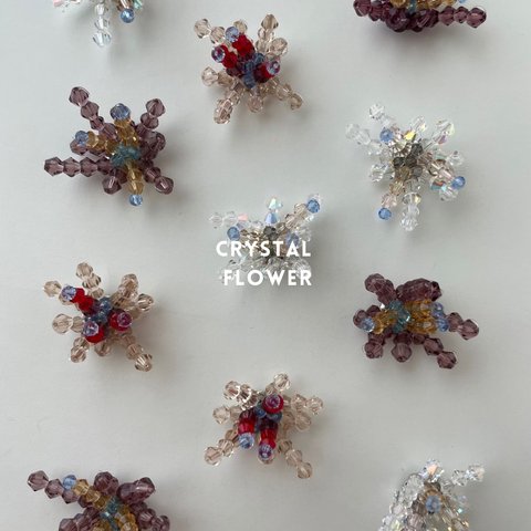 Crystal flower / ビーズ