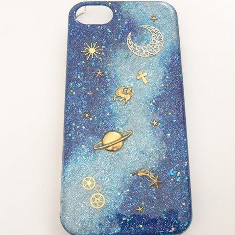 ☆nrnaa様　宇宙のiPhoneケース　iPhone5☆