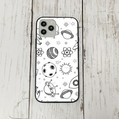 iphoneケース29 韓国 iphoneケース 強化ガラス おしゃれ 北欧 宇宙人アート　レトロ　アイフォン　リバティ　かわいい　流行り iface