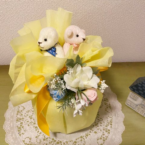   おむつケーキ　mini  双子ちゃん用　出産のお祝いに！