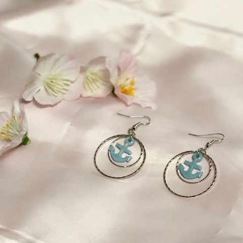 #1023 イカリピアス♡