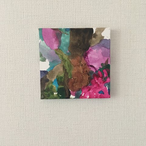 abstract art painting autumn② アート　カンバス　秋冬　絵画　抽象画