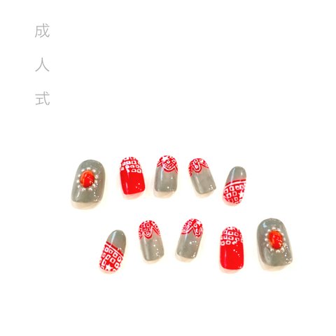 ♡和柄はんなりnail♡