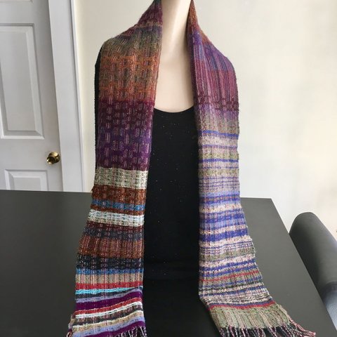 手織り・アートスカーフ