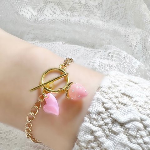 strawberry bracelet