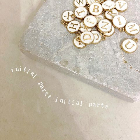 【キャンペーン】キーリング限定📢　initial parts プレゼント🎁