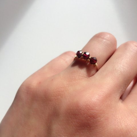 14kgf 〜Garnet〜ガーネットリング