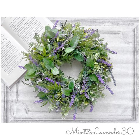 Mint&Lavenderリース30