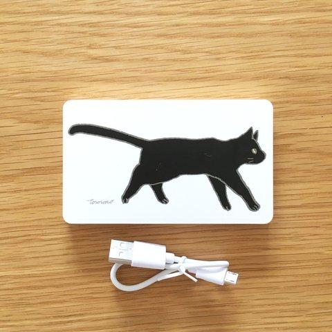 黒猫モバイルバッテリー（5000mAh/10000mAh）