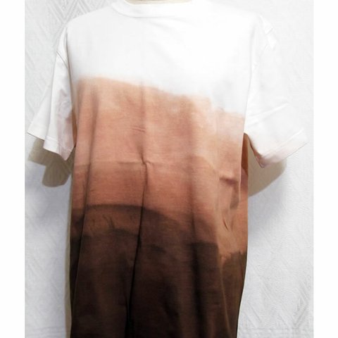 (M)手染め一点もの「薄暮の終末」グラデーションTシャツ（1-150）