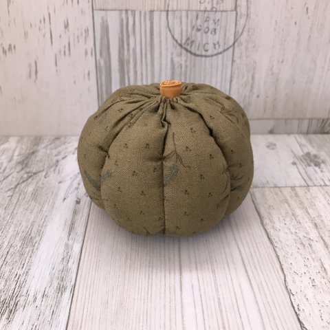 布かぼちゃのオブジェ／パンプキンNo.16